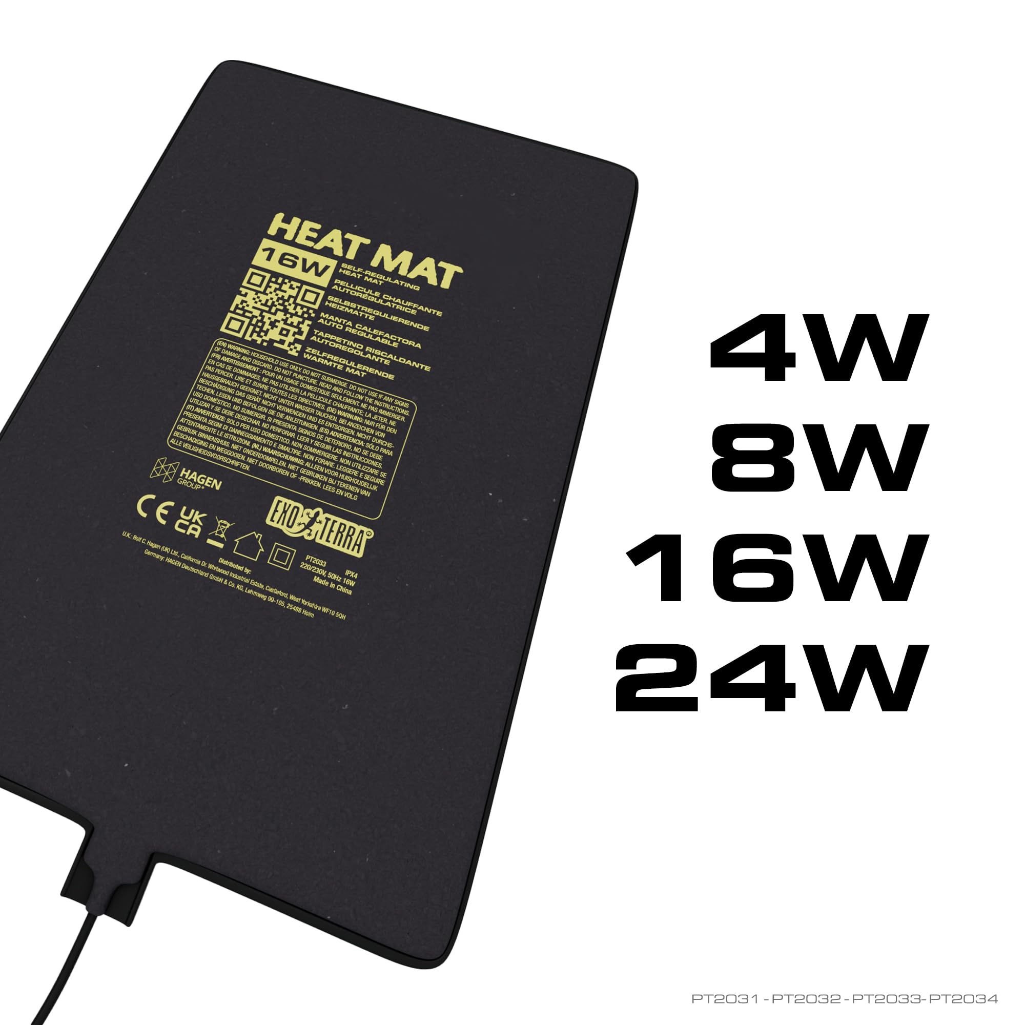 Exo Terra Heat Mat – Self-Regulating Reptile Heating Pad for Terrariums, Conductive Source for Reptiles & Amphibians, Fast Warm-Up, Safe & Energy Efficient, Even Distribution 16W - Image 5